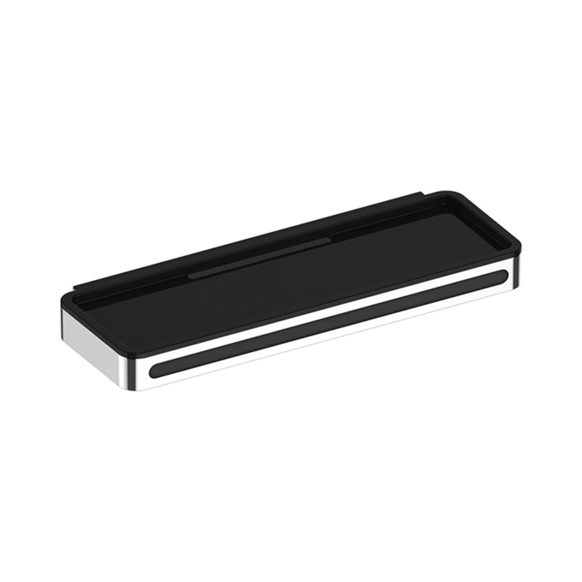 PLAN Duschkorb mit Glasabzieher