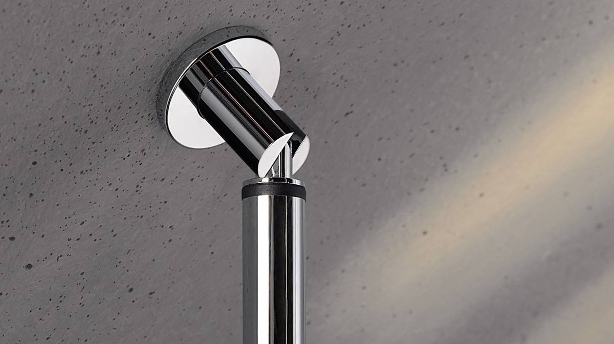 KEUCO Plan Care shower with spray guard and tip-up seat