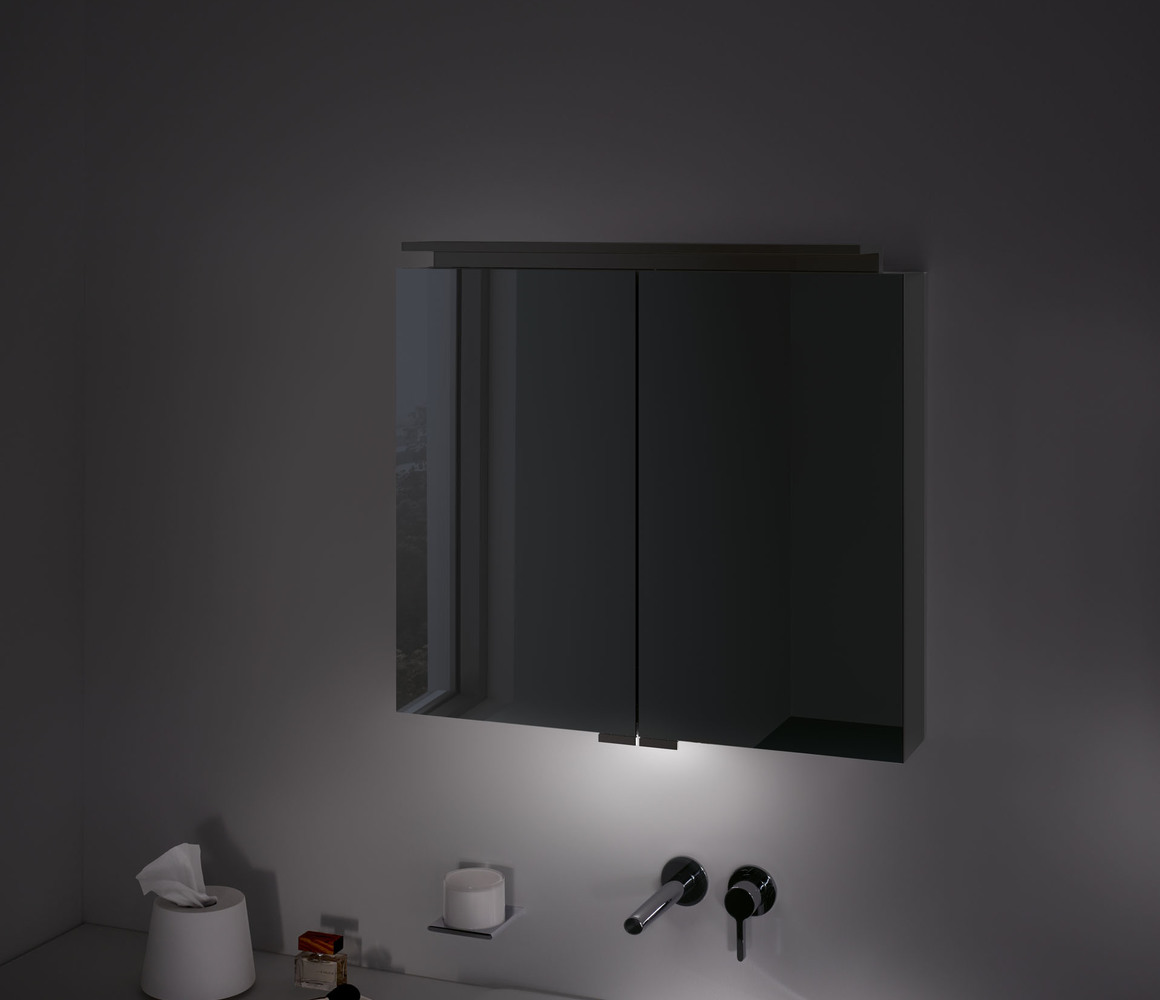 ROYAL L1 mirror cabinet with washstand lighting