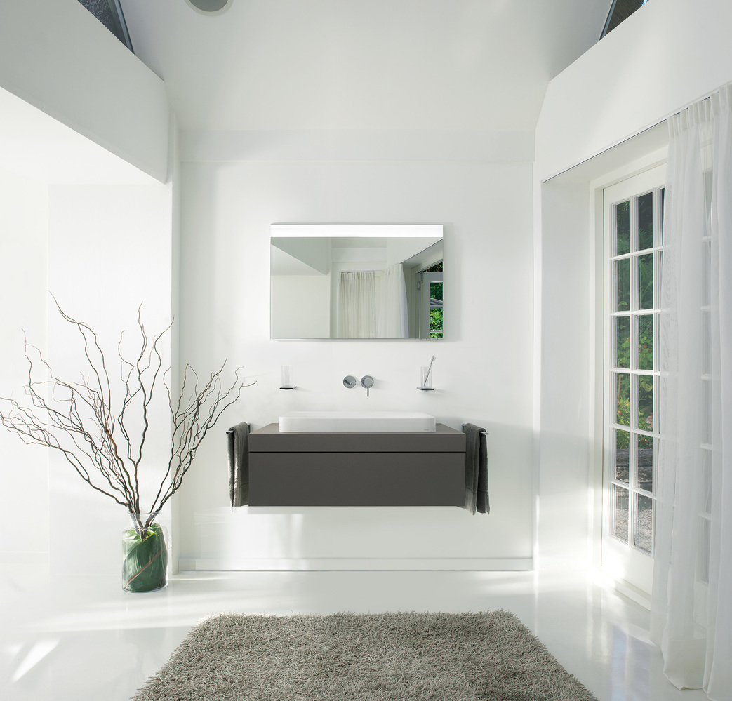 KEUCO Edition 400 Waschtischunterbau mit LED Spiegelschrank