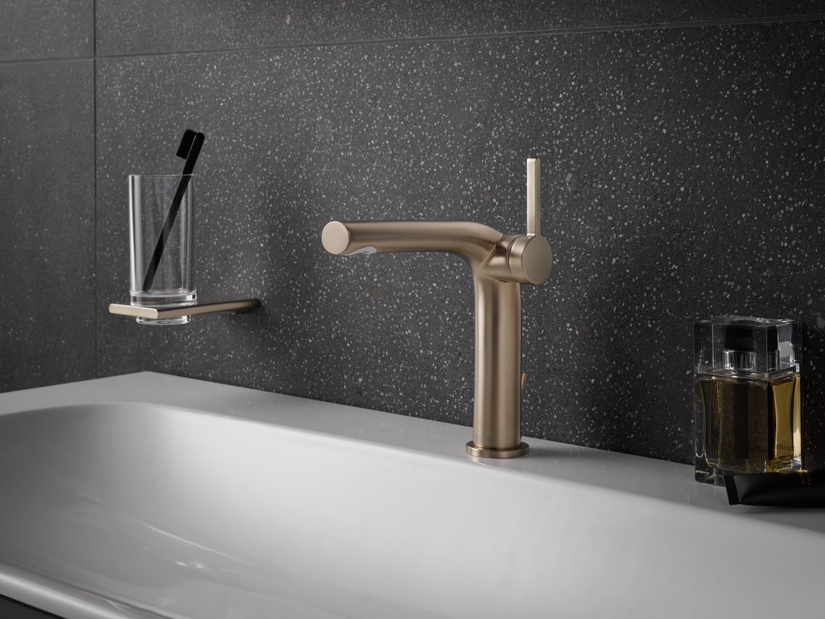 Mezclador monomando para lavabo Edition 400 de KEUCO superficie especial mate