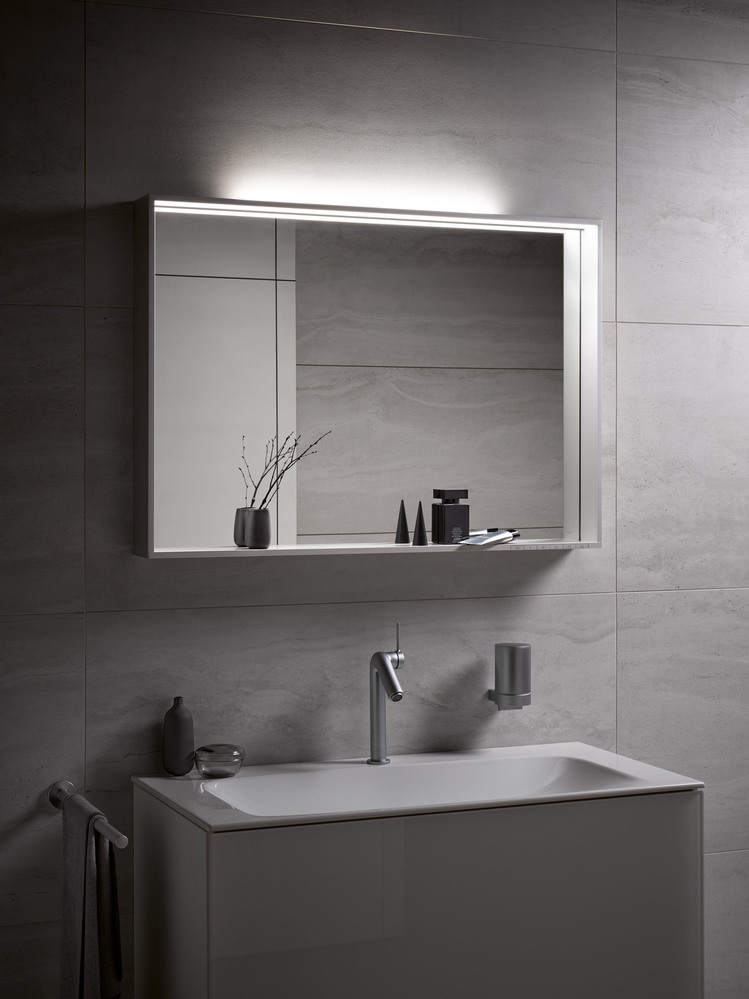 Keuco Plan Full Provider For Premium, Bathroom Cabinet Mirror Light Grey
