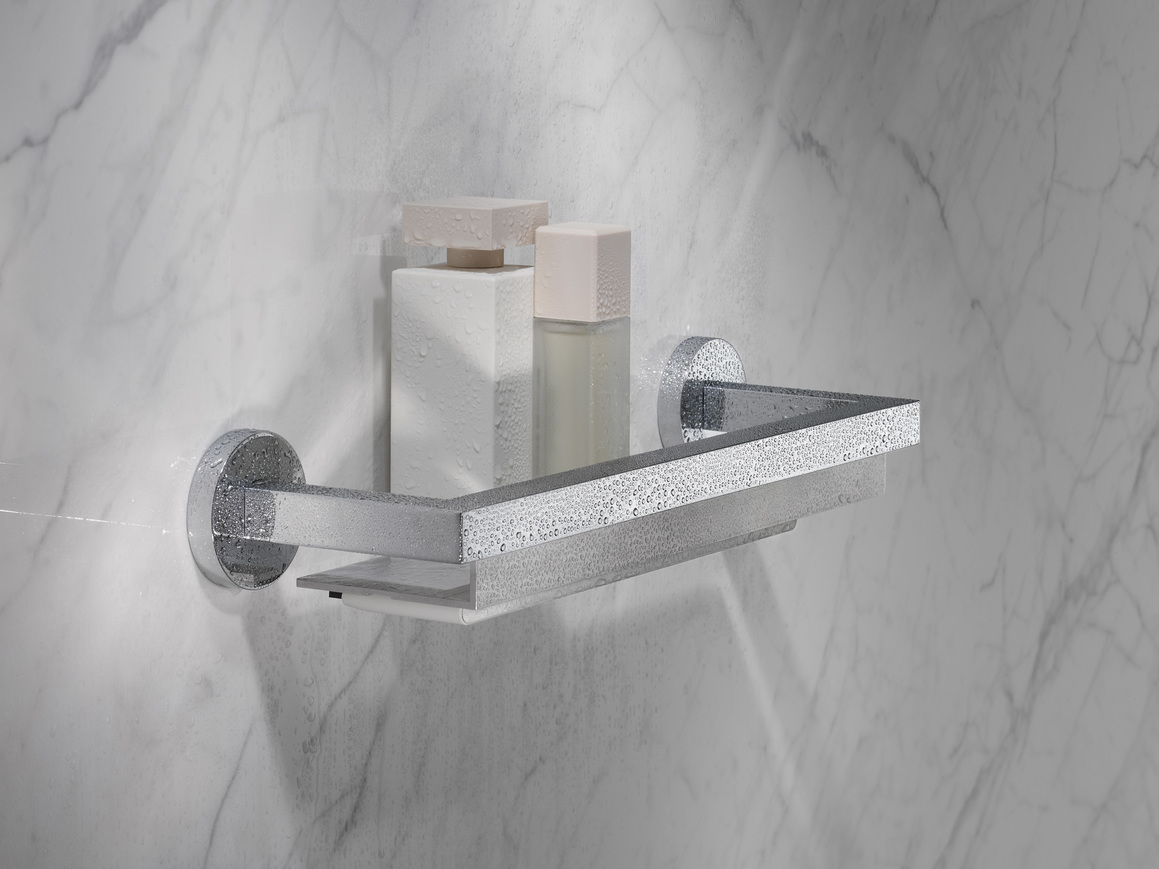 Étagère d'angle pour douche Elegance par Keuco