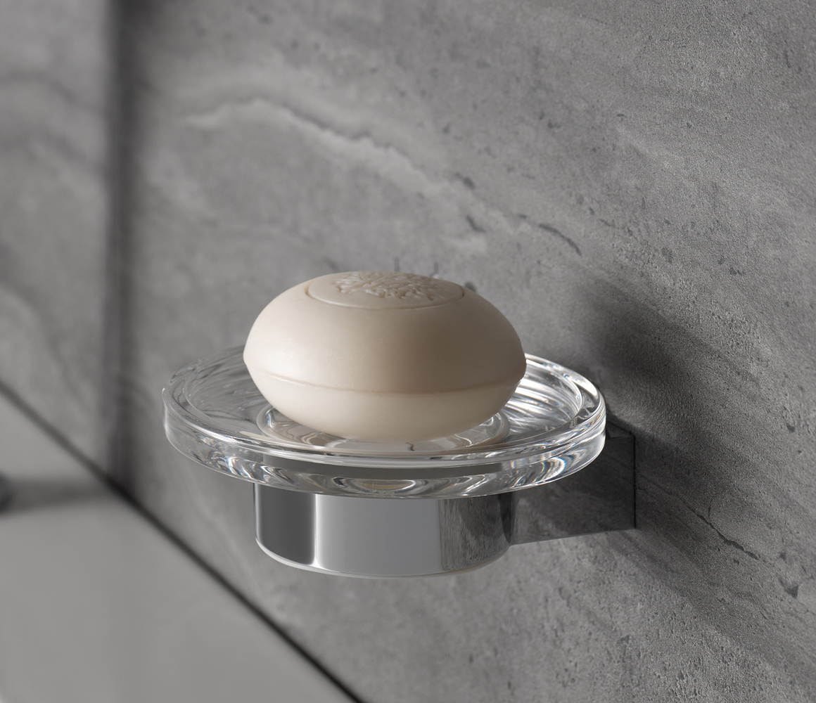 Porte-savon avec savon