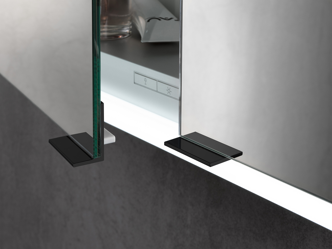 KEUCO Royal Modular 2.0 Spiegelschrank mit schwarzen Griffen